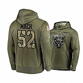 Nike Bears 52 Khalil Mack 2019 Salute To Service Stitched Hooded Sweatshirt